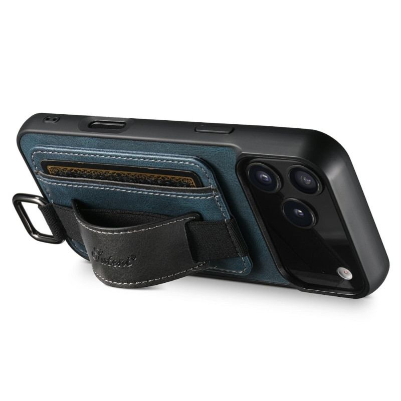 Skal För iPhone 17 Pro Max Suteni Korthållare Och Rem