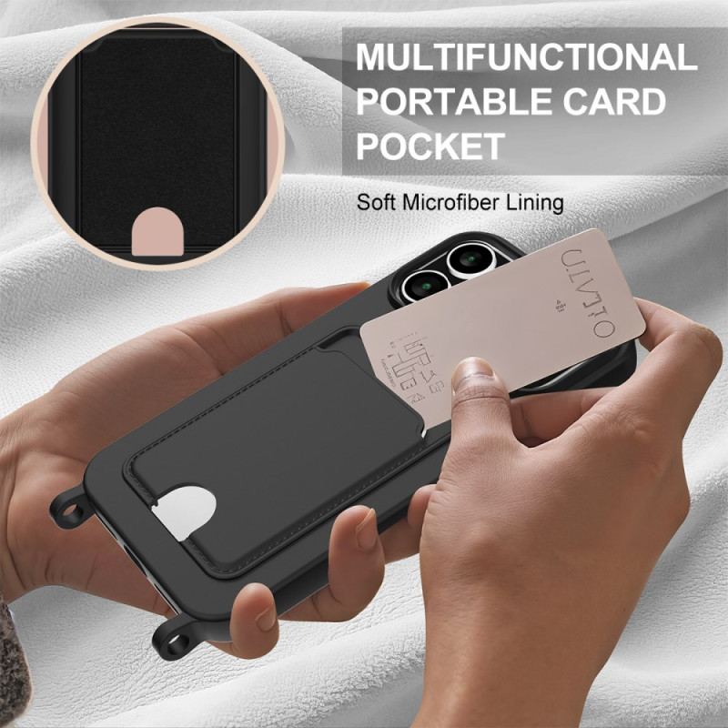 Skal iPhone 17 Pro Max Korthållare Med Sladd