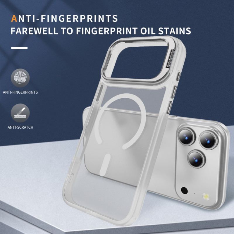 Skal iPhone 17 Pro Max Magnetisk Med Frostat Objektivfäste