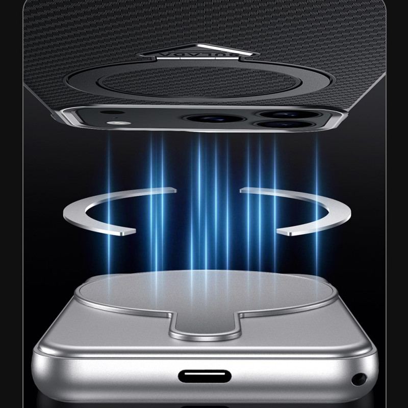 Skal iPhone 17 Pro Max Magsafe Kolfiberringfäste