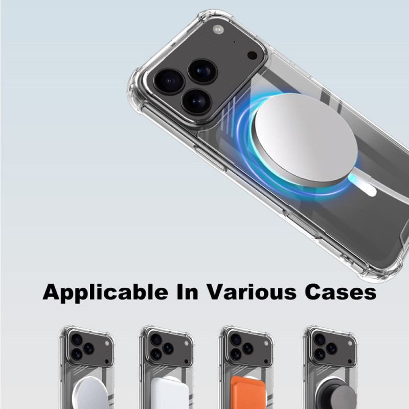 Skal iPhone 17 Pro Max Magsafe-kompatibel Genomskinlig Imak