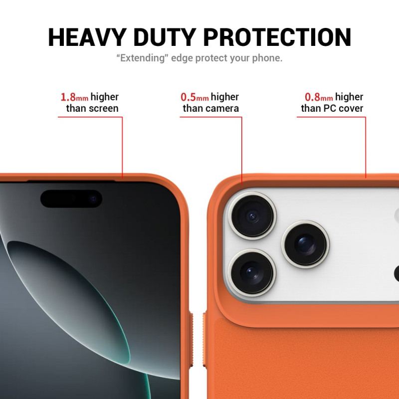 Skal iPhone 17 Pro Max Magsafe Med Integrerat Stöd