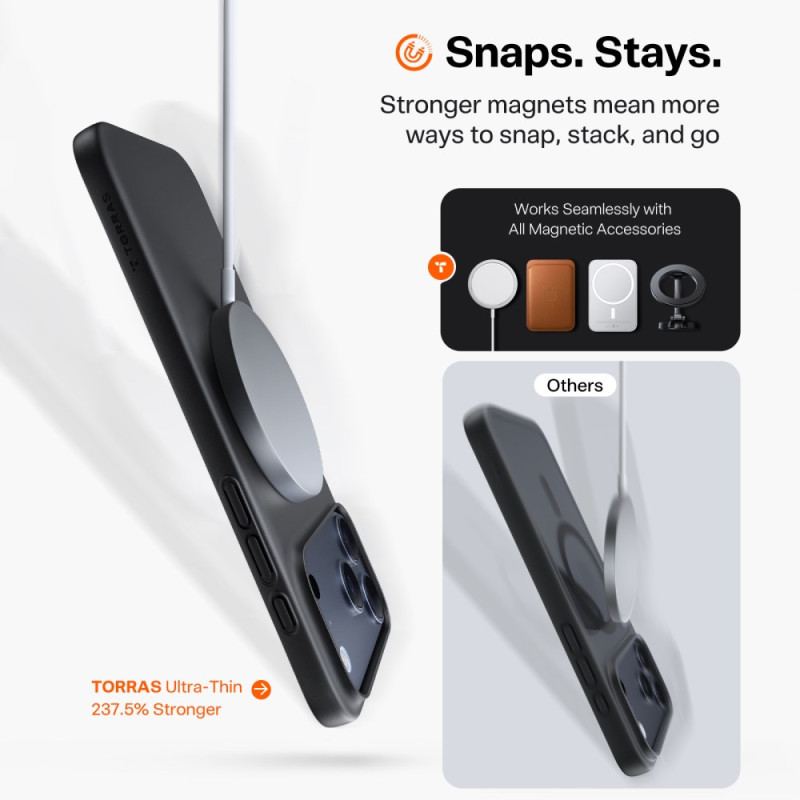 Skal iPhone 17 Pro Max Magsafe Premium-kompatibel