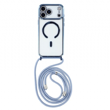 Skal iPhone 17 Pro Max Magsafe-sladd Genomskinlig