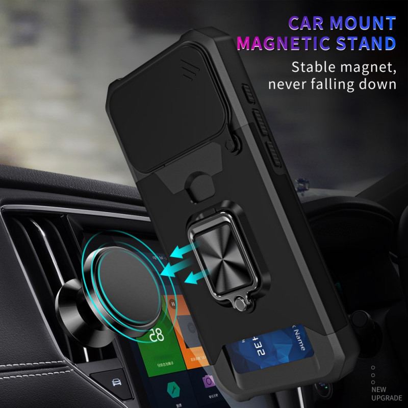 Skal iPhone 17 Pro Max Robust Stativ Och Skjutbart Skal