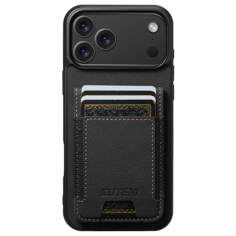 Skal iPhone 17 Pro Max Telefonfodral Korthållare Och Stativ I Retrostil