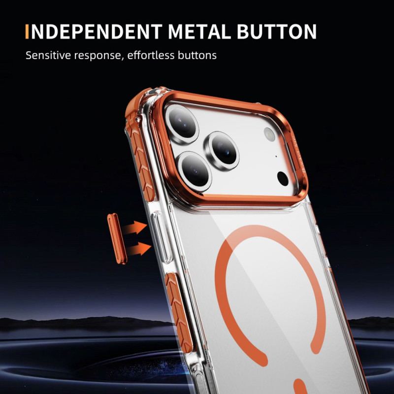 Skal iPhone 17 Pro Max Telefonfodral Magsafe-kompatibel Färgad