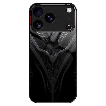 Skal iPhone 17 Pro Max Telefonfodral Svart Design I Härdat Glas