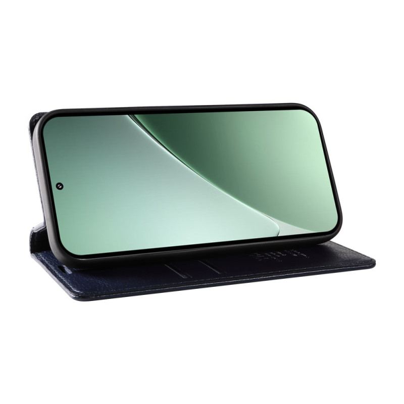 Folio-fodral För Xiaomi 15 Pro Yikatu Lädereffekt