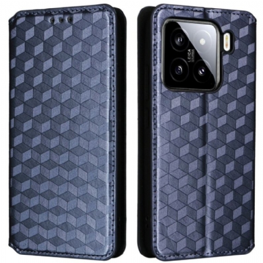 Folio-fodral Xiaomi 15 Pro 3d-mönster