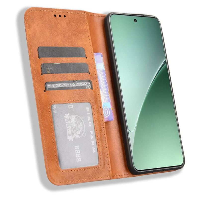 Folio-fodral Xiaomi 15 Pro Vintagekant