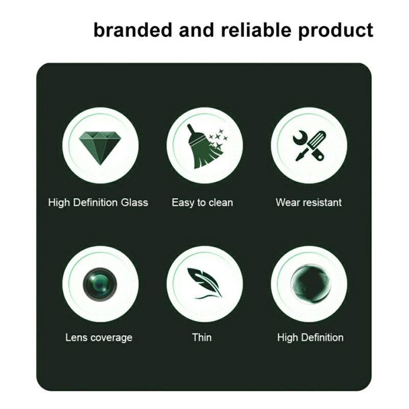 Linsskydd I Härdat Glas För Xiaomi 15 Pro Självpositionerande Ram