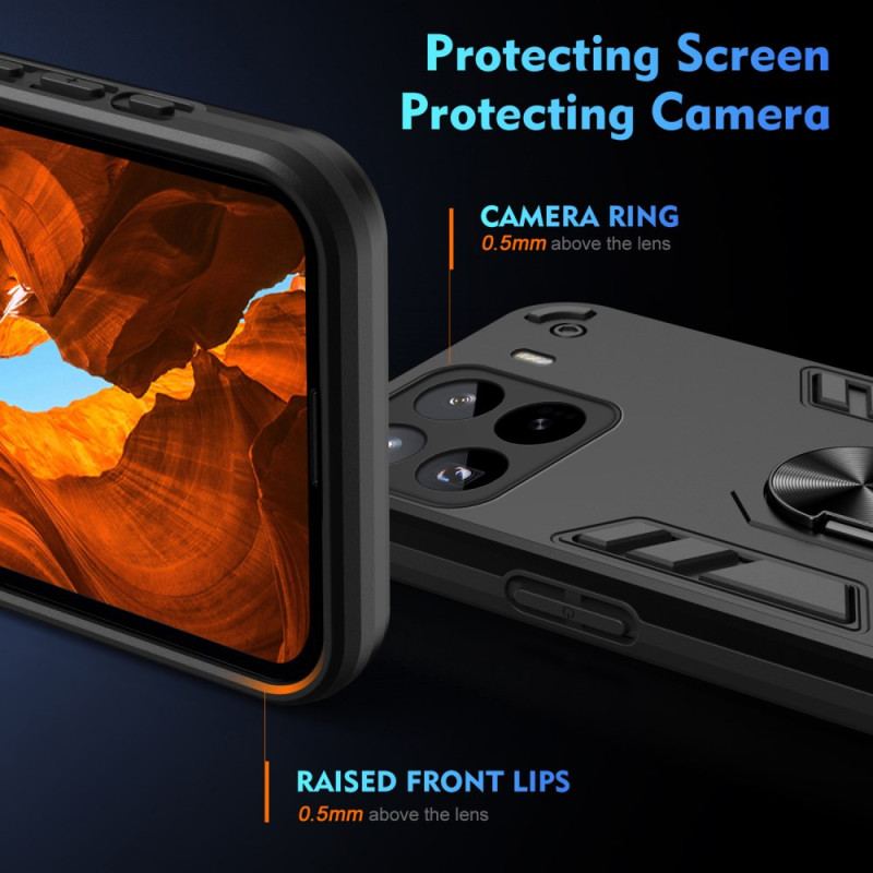 Skal Xiaomi 15 Pro Stötsäker Ringhållare