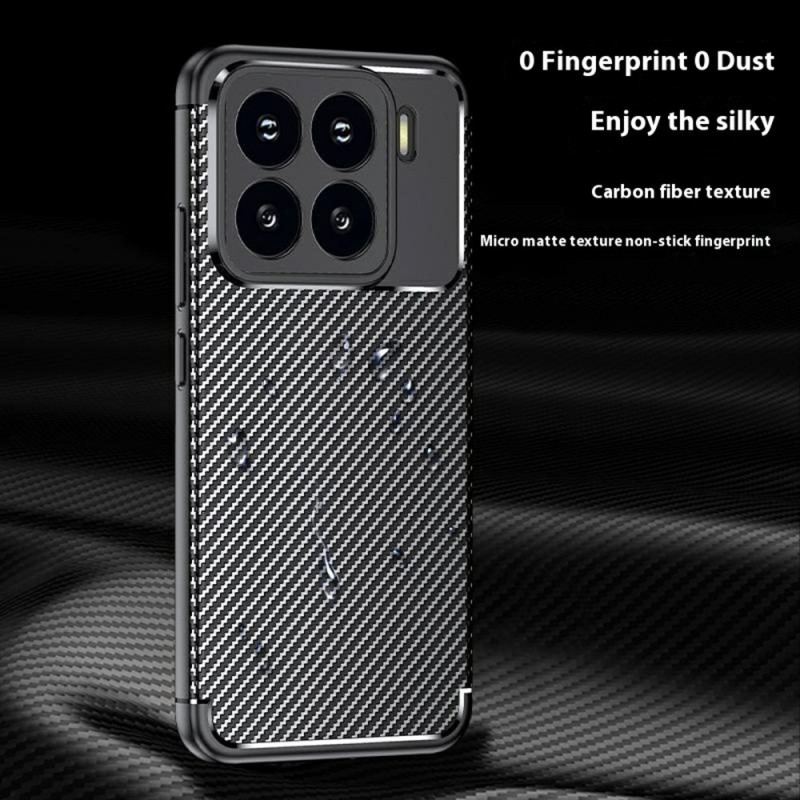 Skal Xiaomi 15 Pro Telefonfodral Flexibel Kolfiber
