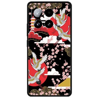 Skal Xiaomi 15 Pro Telefonfodral Fyra Tranor I Flykt