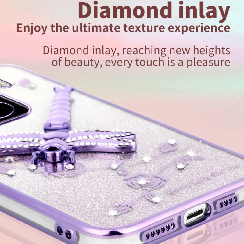 Skal Xiaomi 15 Pro Telefonfodral Kadem-stativ Med Trollslända