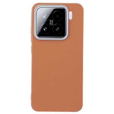 Skal Xiaomi 15 Pro Telefonfodral Konstläderstruktur