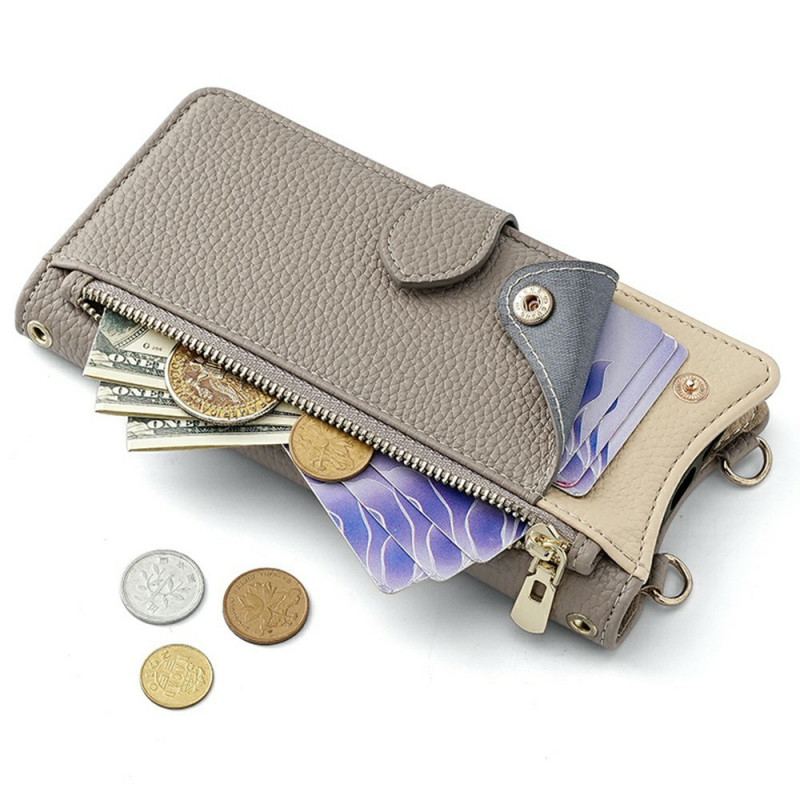 Fodral För Poco X7 5g Plånbok Med Kedja