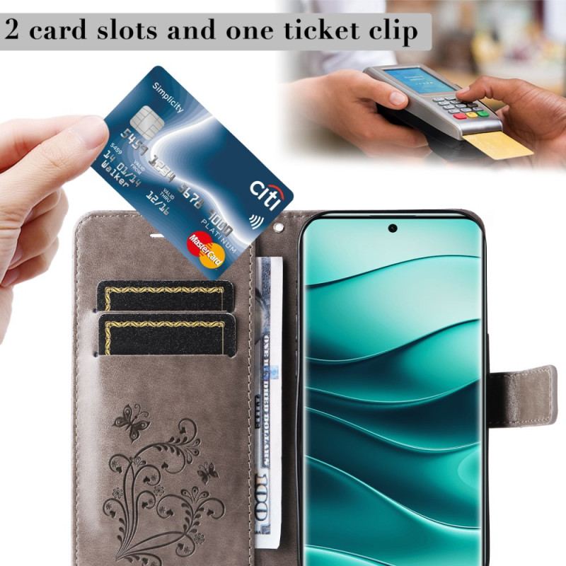 Fodral Poco X7 5g Jättefjärilar