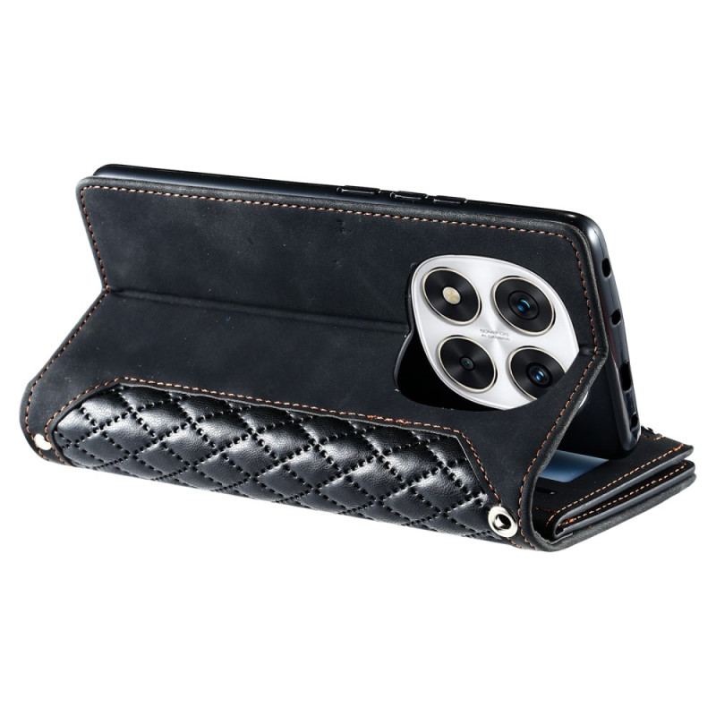 Fodral Poco X7 5g Quiltad Plånbok