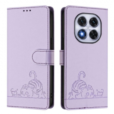 Fodral Poco X7 5g Rfid-skyddande Kattmotiv