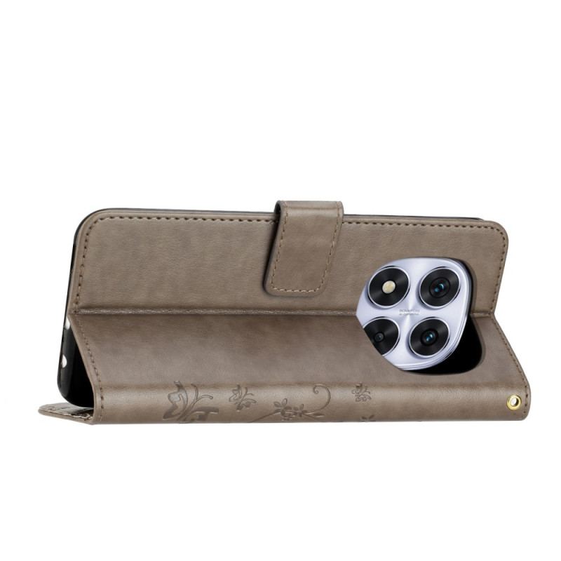 Fodral Poco X7 5g Tryckta Fjärilar Och Blommor