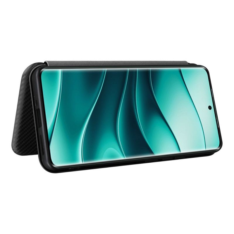 Folio-fodral För Poco X7 5g Kolfiber