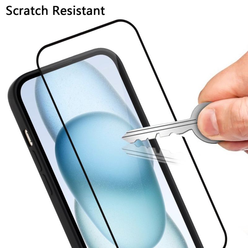 Skal Poco X7 5g Transparent Med Heltäckande Skärmskydd I Härdat Glas