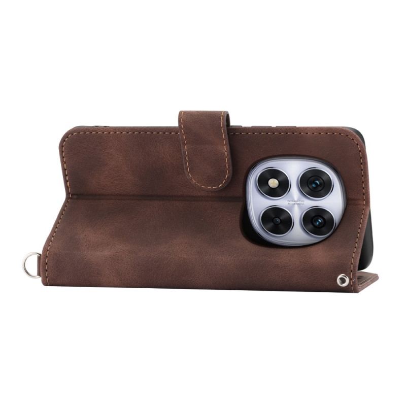 Skyddsfodral Poco X7 5g Spetsmönster Med Rem Och Axelrem