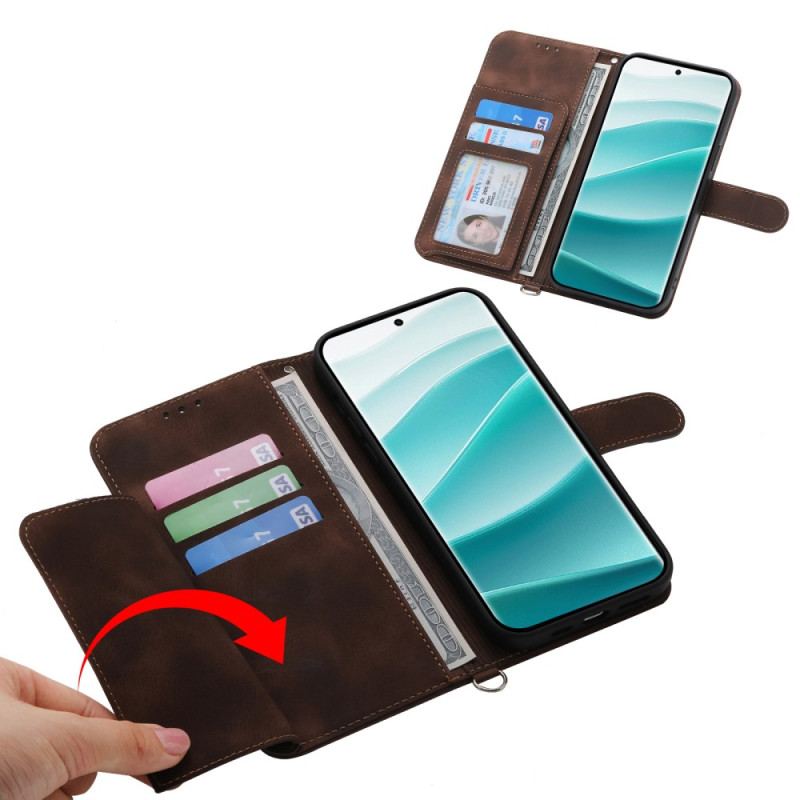 Skyddsfodral Poco X7 5g Spetsmönster Med Rem Och Axelrem