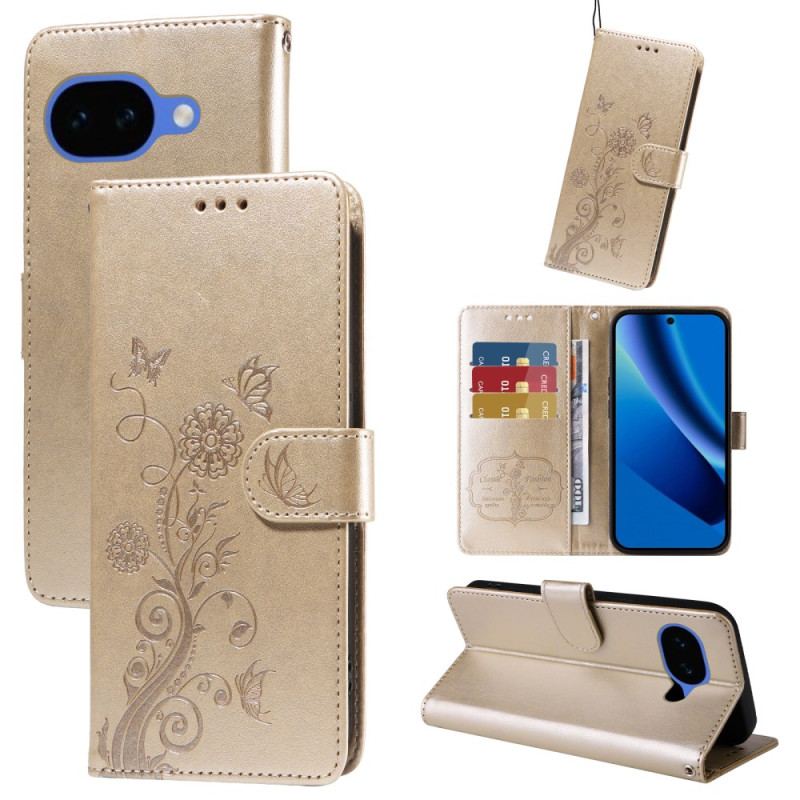 Fodral Google Pixel 10a Blommig Fjäril