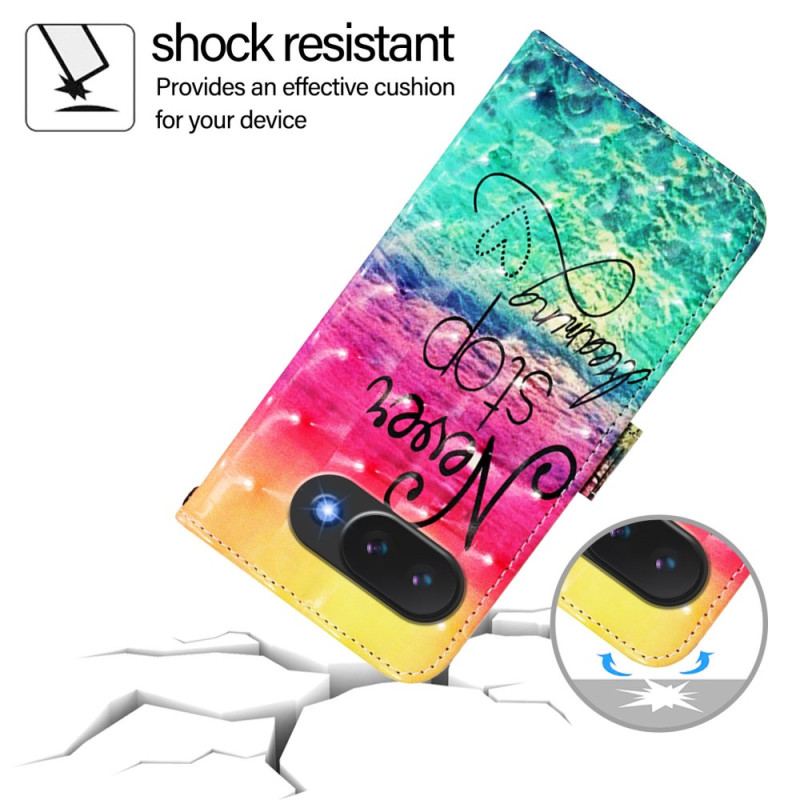 Fodral Google Pixel 10a Sluta Aldrig Drömma