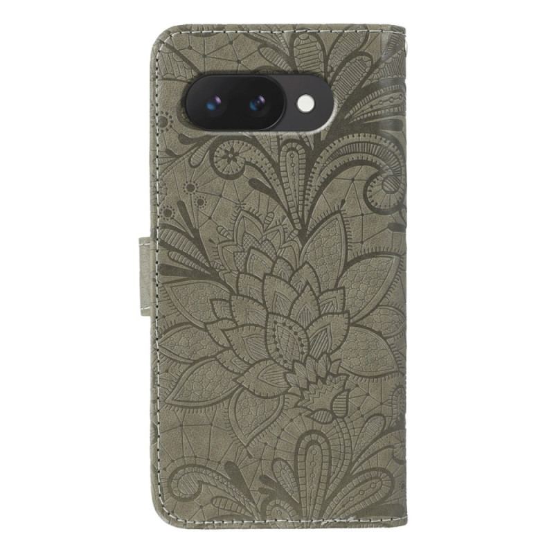 Fodral Google Pixel 10a Spets Blommor