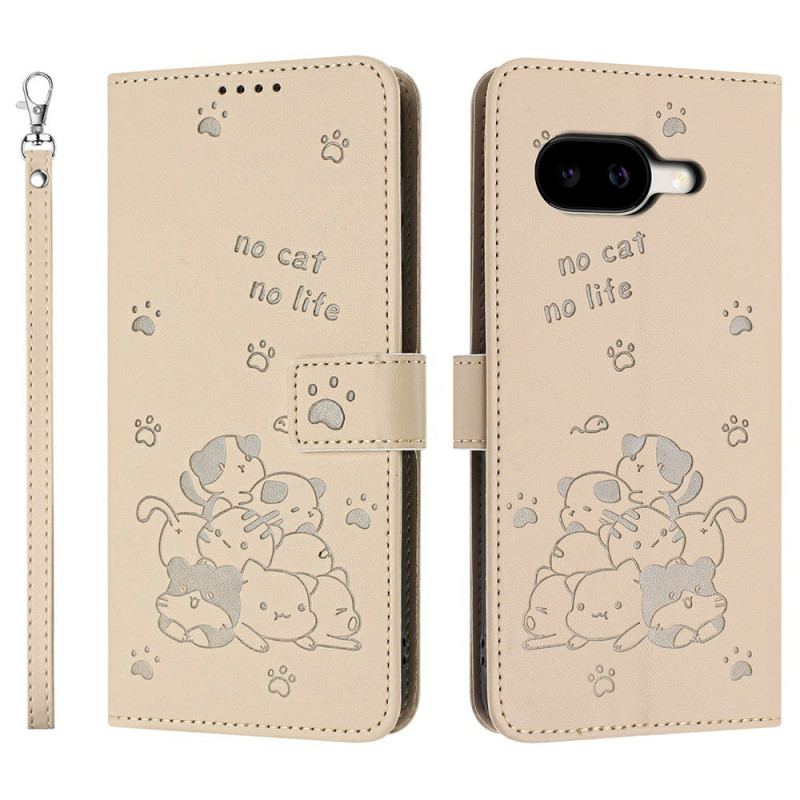 Fodral Google Pixel 10a Tryckt Kattmönster