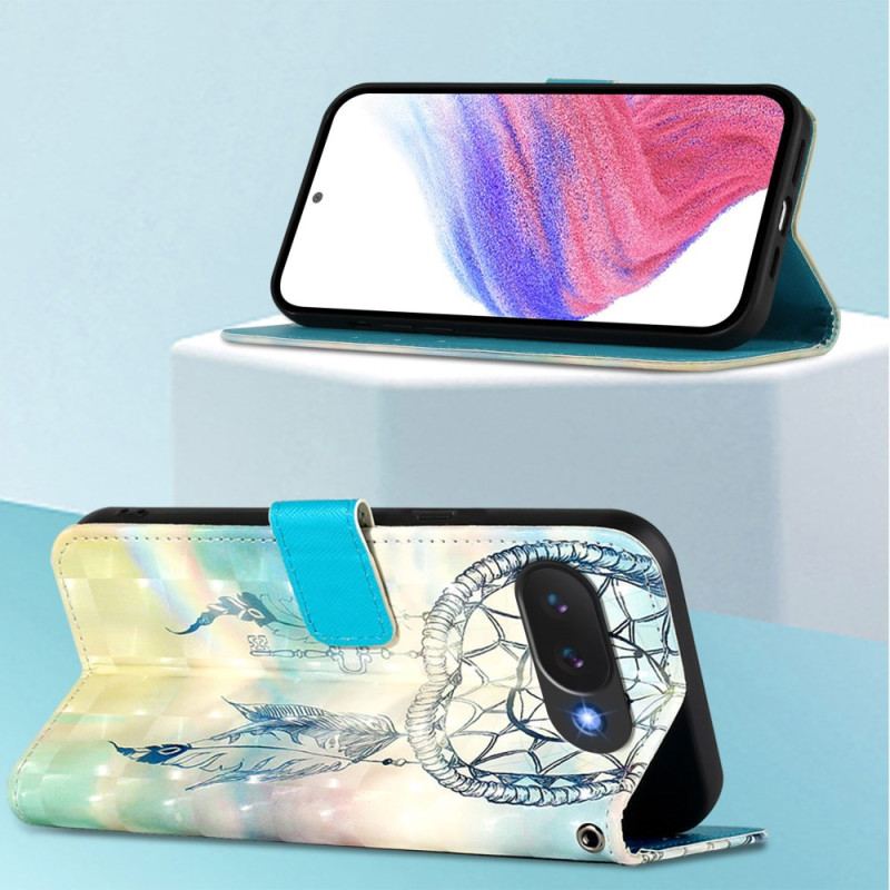 Läderfodral Google Pixel 10a Telefonfodral Drömfångare