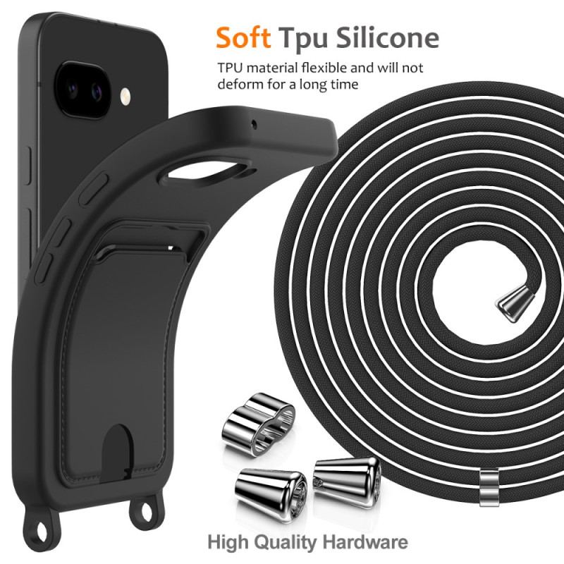 Skal Google Pixel 10a Telefonfodral Kort Hållare