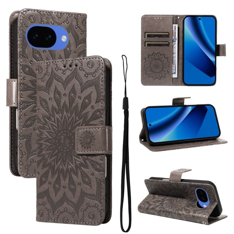 Skyddsfodral Google Pixel 10a Solrosmönster