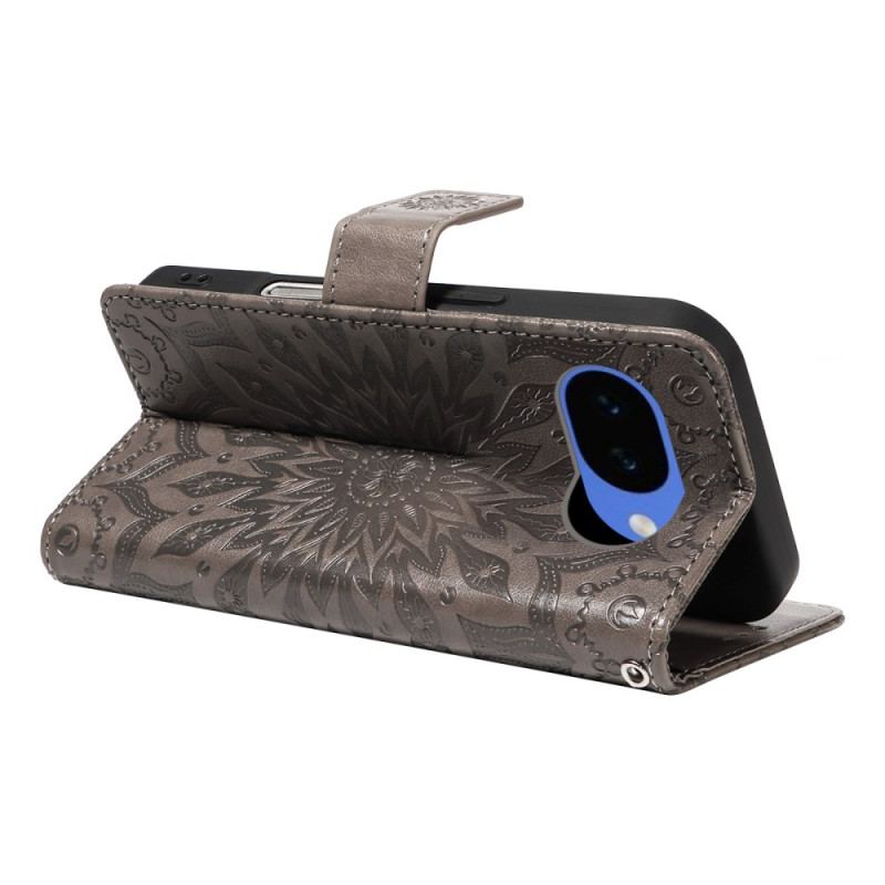 Skyddsfodral Google Pixel 10a Solrosmönster