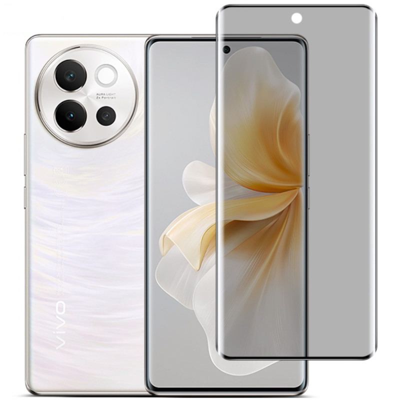 Böjt Skärmskydd I Härdat Glas Mot Spioner För V40 Lite 5g