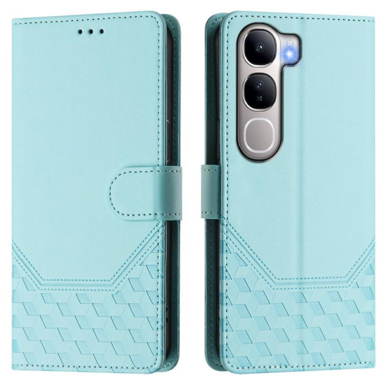 Fodral För Vivo V40 Lite 5g Bikakemönster Och Rem