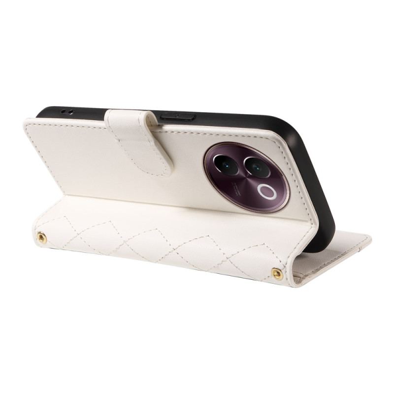 Fodral Vivo V40 Lite 5g Vadderad Med Remmar