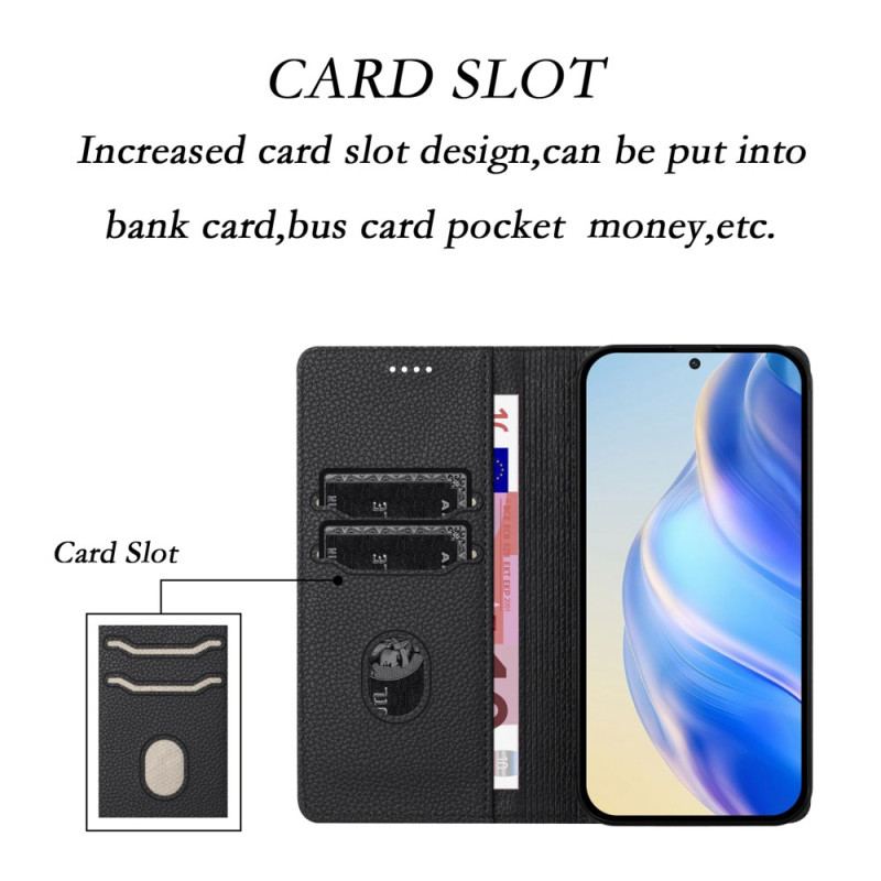 Folio-fodral Vivo V40 Lite 5g Rfid-skydd