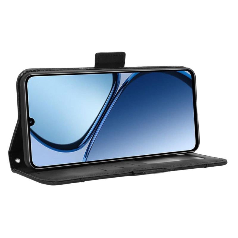 Läderfodral Realme C63 Telefonfodral Flerkort