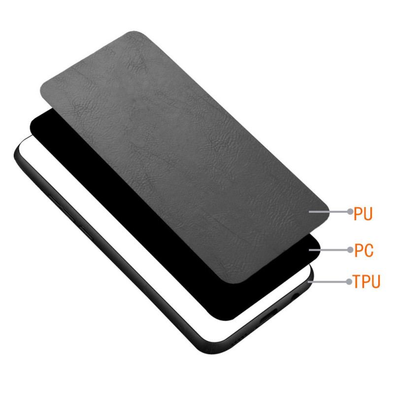 Skal Realme C63 Sydd Lädereffekt