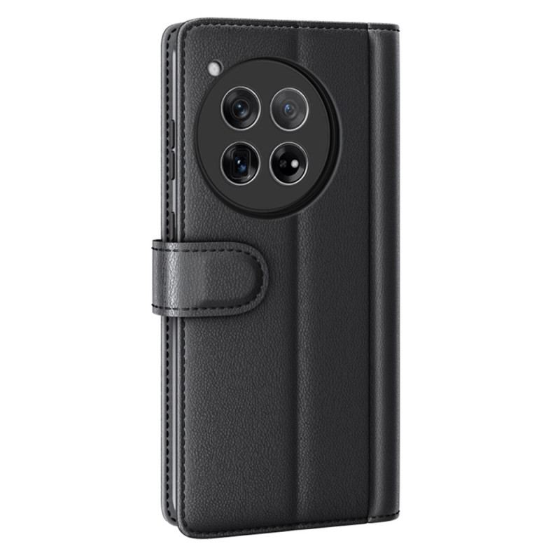 Läderfodral Oneplus 12 5g Telefonfodral Läder