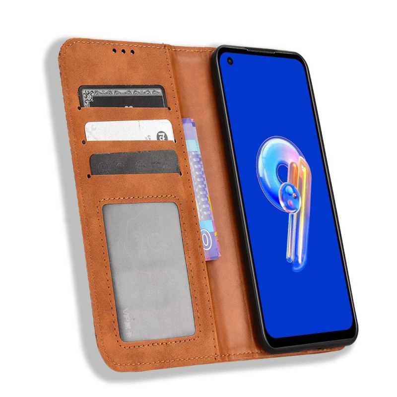 Folio-fodral Asus Zenfone 10 Telefonfodral Vintage Frieze