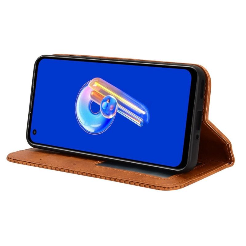 Folio-fodral Asus Zenfone 10 Telefonfodral Vintage Frieze