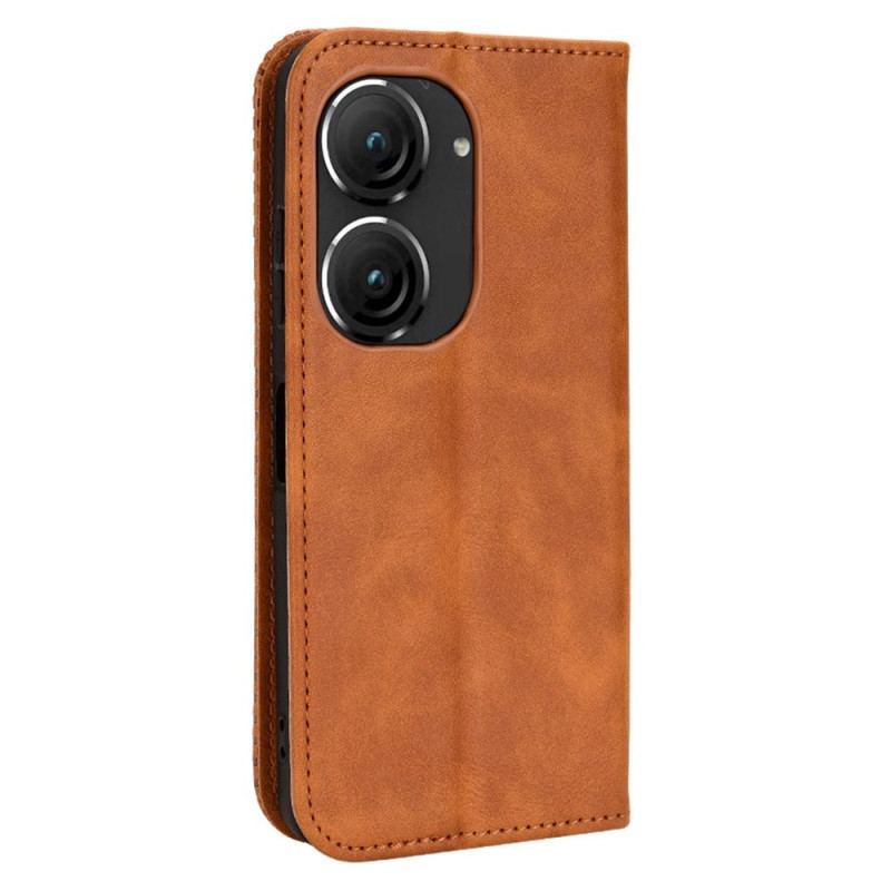 Folio-fodral Asus Zenfone 10 Telefonfodral Vintage Frieze
