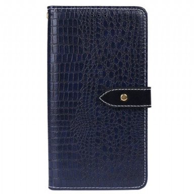 Läderfodral Asus Zenfone 10 Telefonfodral Idewei Crocodile Style