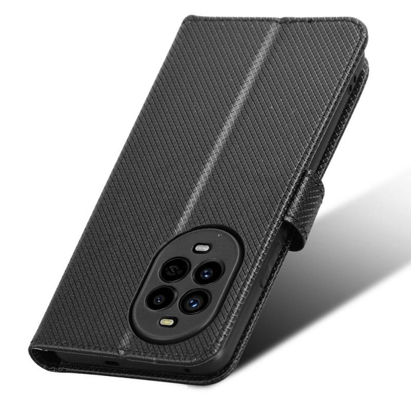 Läderskal Fodral Huawei Nova 13 Pro Prickiga Remmar